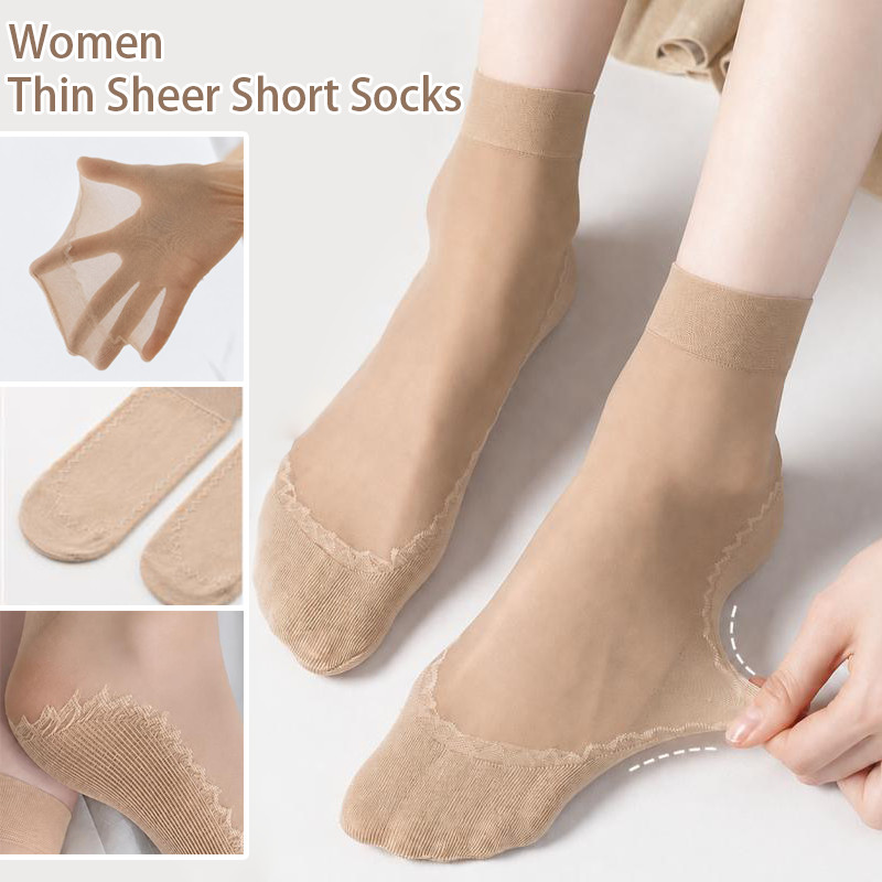 10Pairs Ultra-Sheer Invisible  - Invisibility Sock Loafer 评论和价格