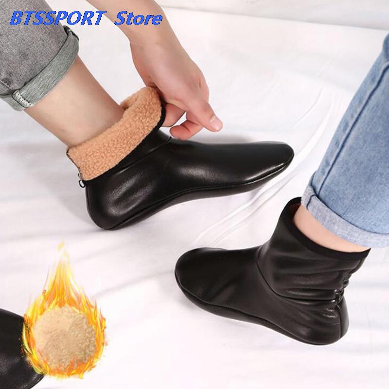 Unisex Winter Warm Leather The - Thermal Sock Winter 评论和价格