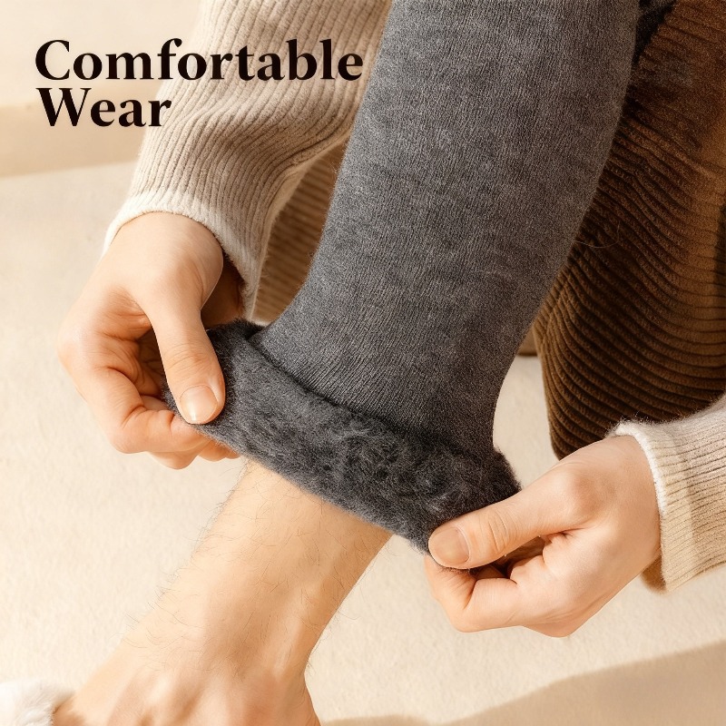 Ultra Warm Men's Cashmere Leg  - Thermal Sock Winter 评论和价格