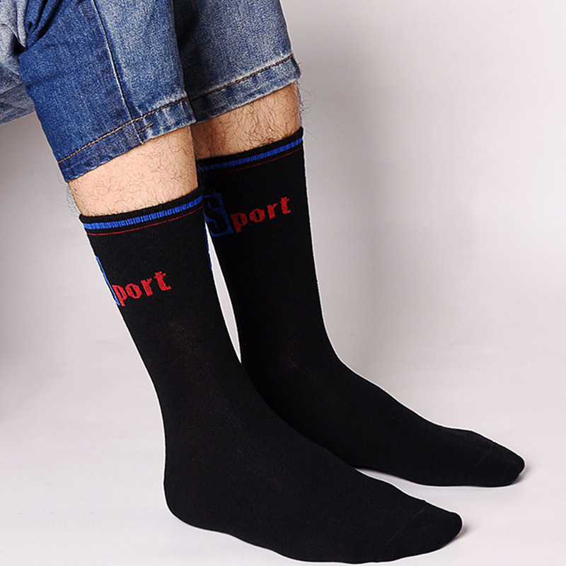 3 Pairs/Pack Big Large Socks E - Cotton Crew Sock Pack 评论和价格