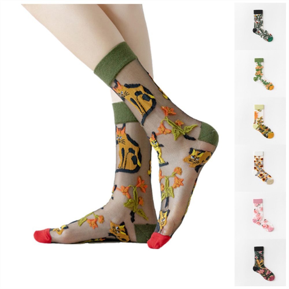 Woman Lace flower short sock t - Invisibility Sock Loafer 评论和价格