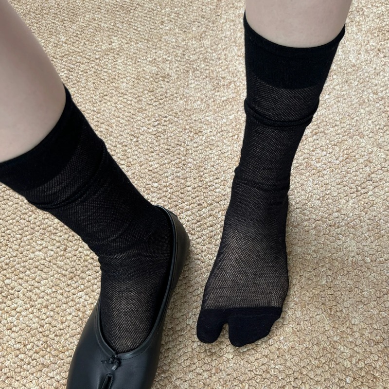White Split Toe Socks for Wome - Toe Sock Split 评论和价格