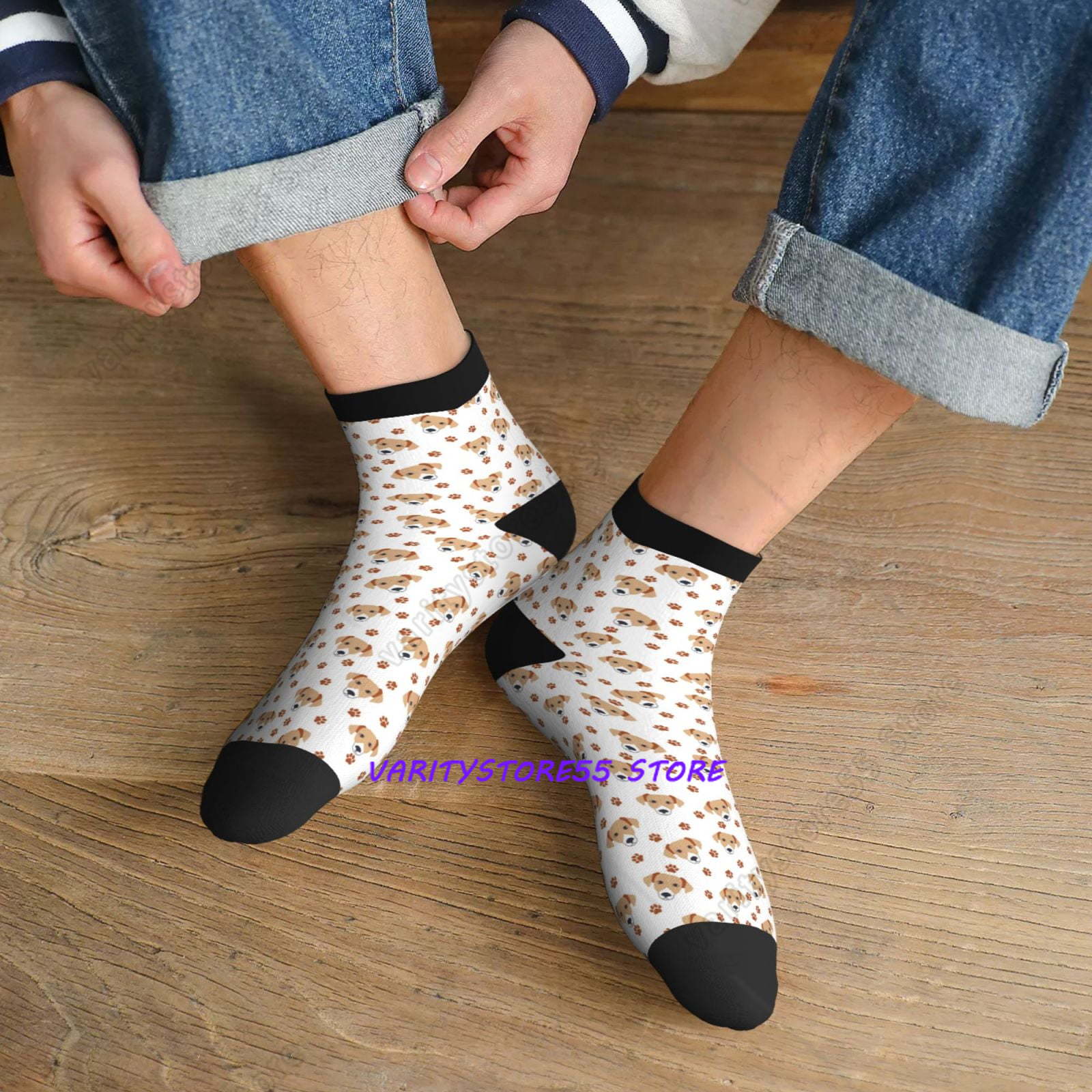 Labrador Retriever Dog Pattern - Athletic Sock Cushion 评论和价格