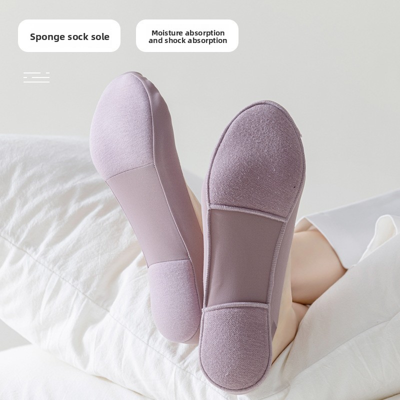 5Pair-Set Non-Slip Women Invis - Invisibility Sock Loafer 评论和价格