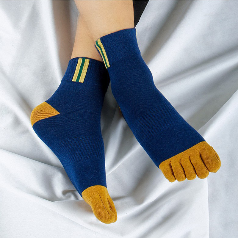5 Pair Men's Casual Five-Toe C - Toe Sock Split 评论和价格