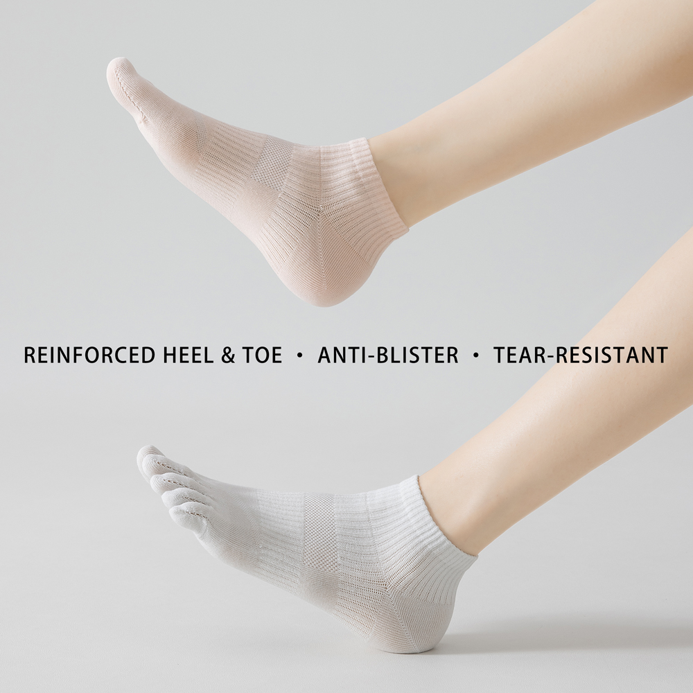 4 Pairs Women's Invisible Toe  - Invisibility Sock Loafer 评论和价格