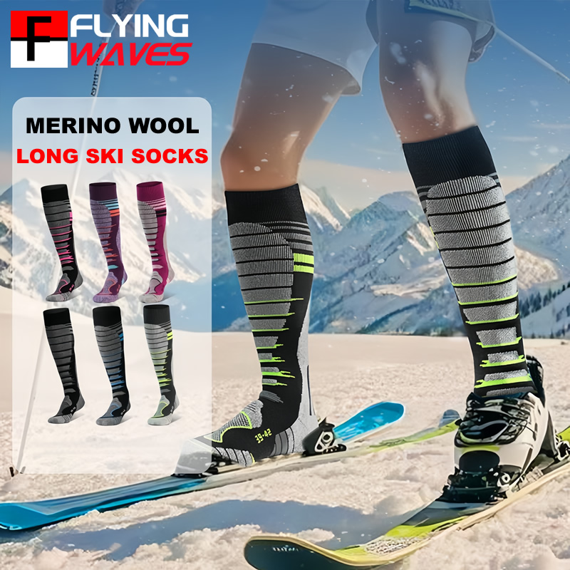 Merino Wool Ski Socks Cold Wea - Thermal Sock Winter 评论和价格