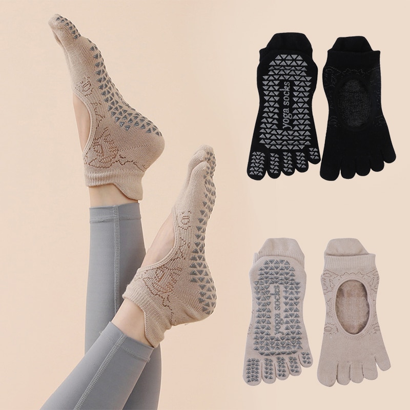 Women Yoga Toe Socks High Qual - Grip Sock Yoga 评论和价格