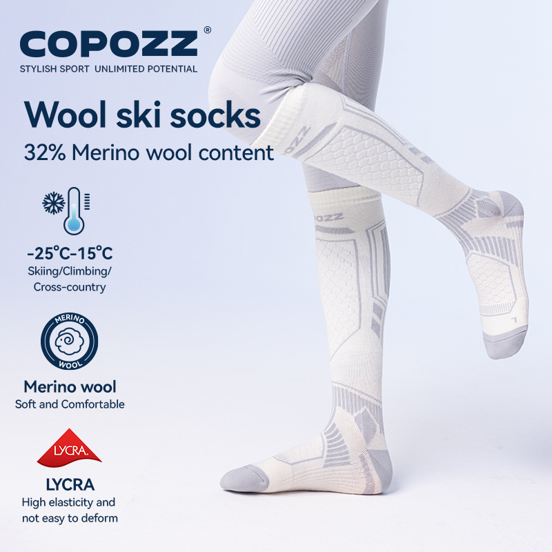 COPOZZ Merino Wool Winter Ski  - Thermal Sock Winter 评论和价格