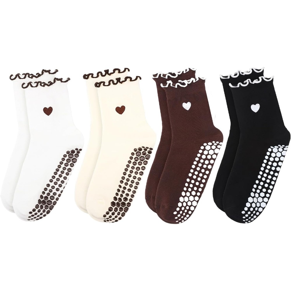 Stylish Yoga Socks with Non-Sl - Grip Sock Yoga 评论和价格