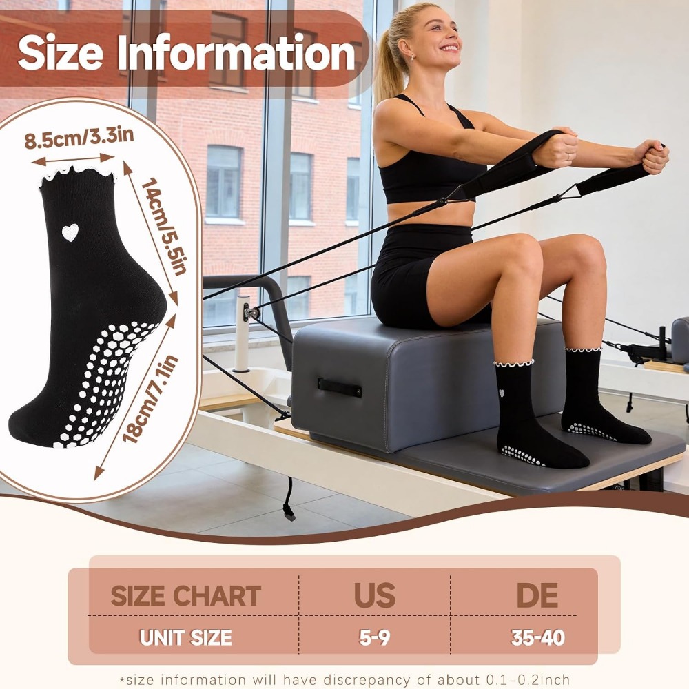 Stylish Yoga Socks with Non-Sl - Grip Sock Yoga 评论和价格