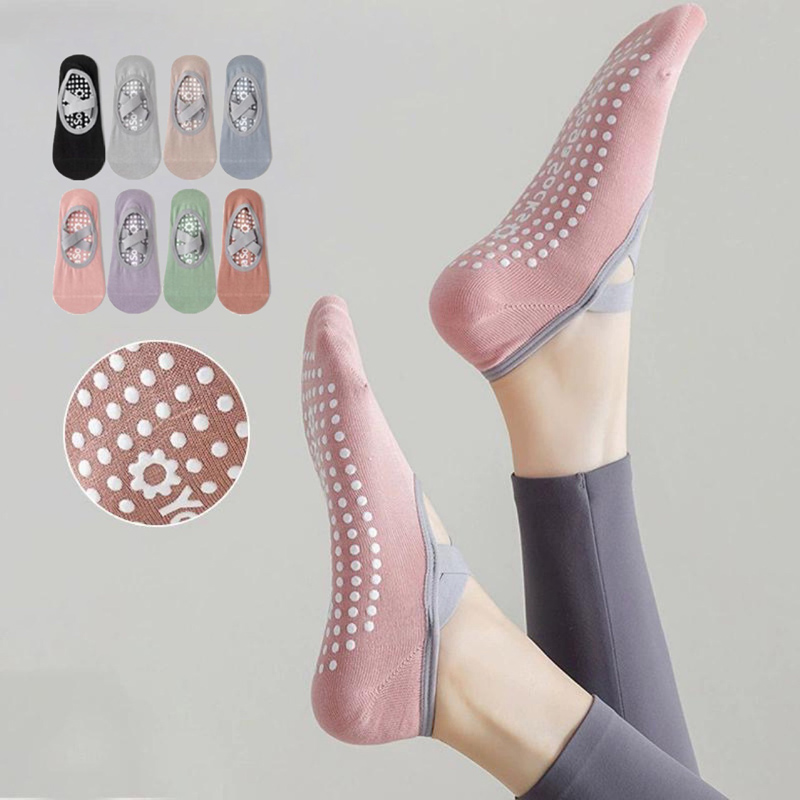 Breathable Towel Bottom Yoga S - Grip Sock Yoga 评论和价格