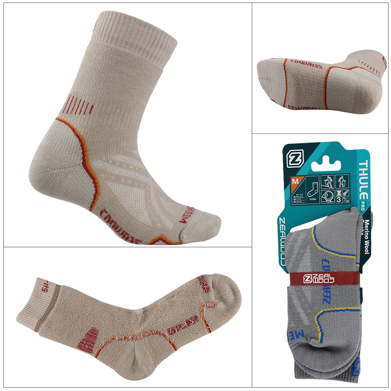 ZEALWOOD Hiking Trekking Men's - Wool Hiking Sock 评论和价格