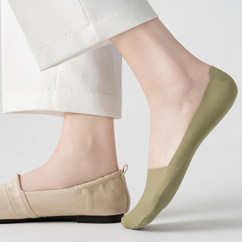 No Show Socks Womens Nylon Non - Invisibility Sock Loafer 评论和价格