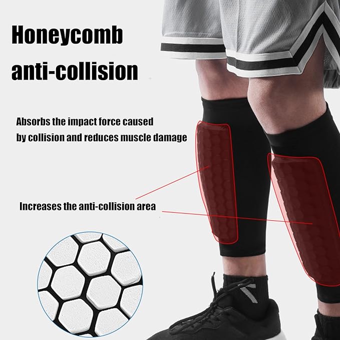 Soccer Shin Guards Shin Guard  - Compression Sleeve Calf 评论和价格