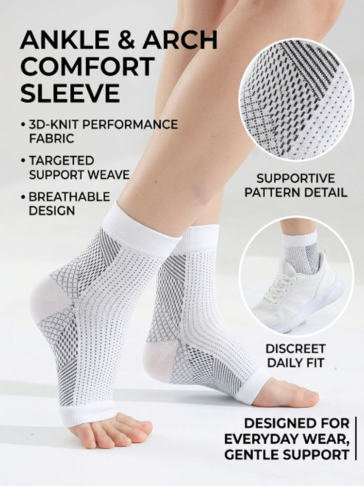 Solid White Calf Sleeves Elast - Compression Sleeve Calf 评论和价格