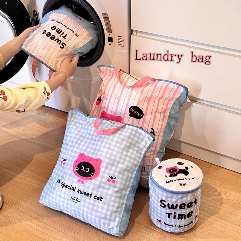 Cute Cat Panda Laundry Bag, Du - Sock Organizer Tray 评论和价格