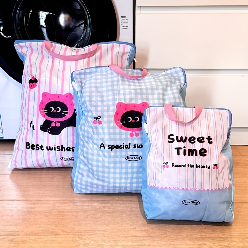 Cute Cat Panda Laundry Bag, Du - Sock Organizer Tray 评论和价格