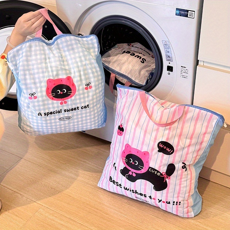 Cute Cat Panda Laundry Bag, Du - Sock Organizer Tray 评论和价格