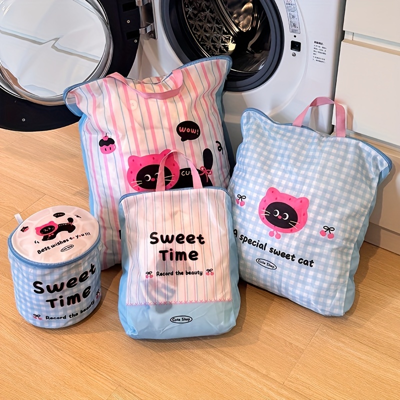 Cute Cat Panda Laundry Bag, Du - Sock Organizer Tray 评论和价格