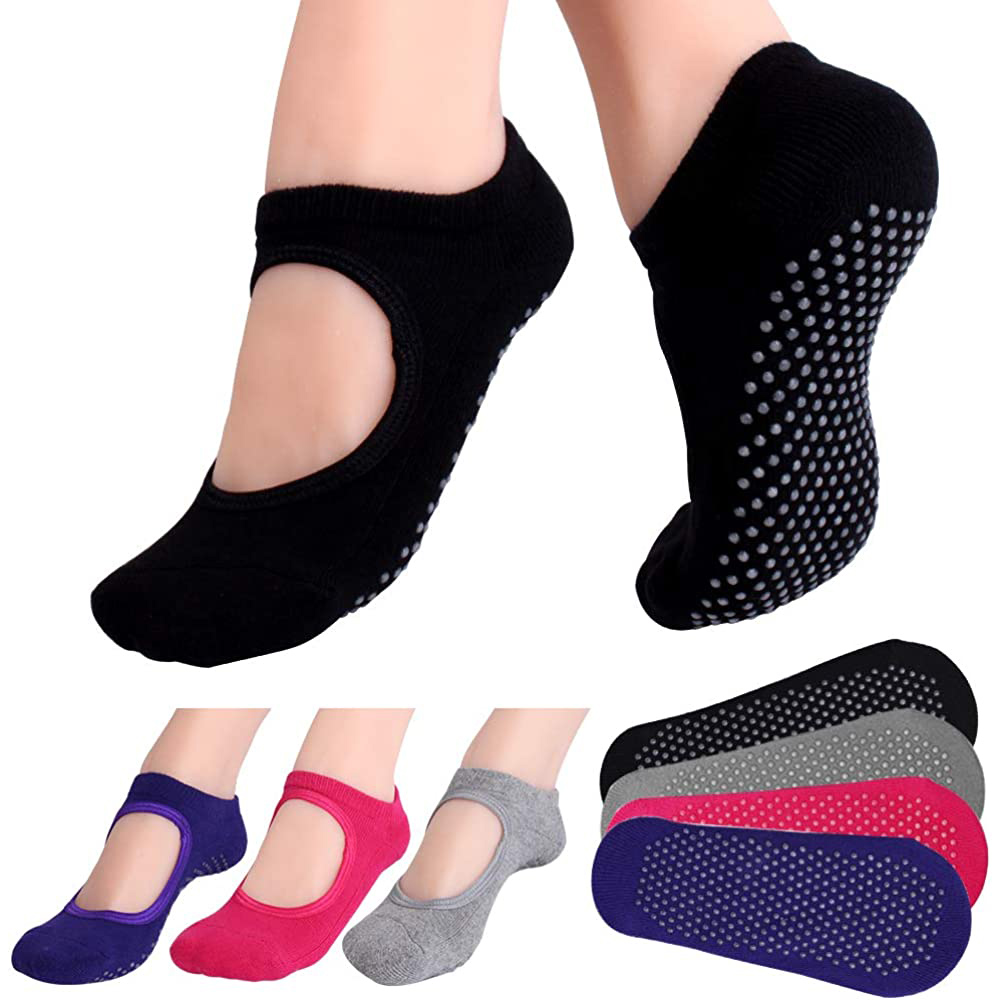 Backless Non-slip Fitness Pila - Grip Sock Yoga 评论和价格