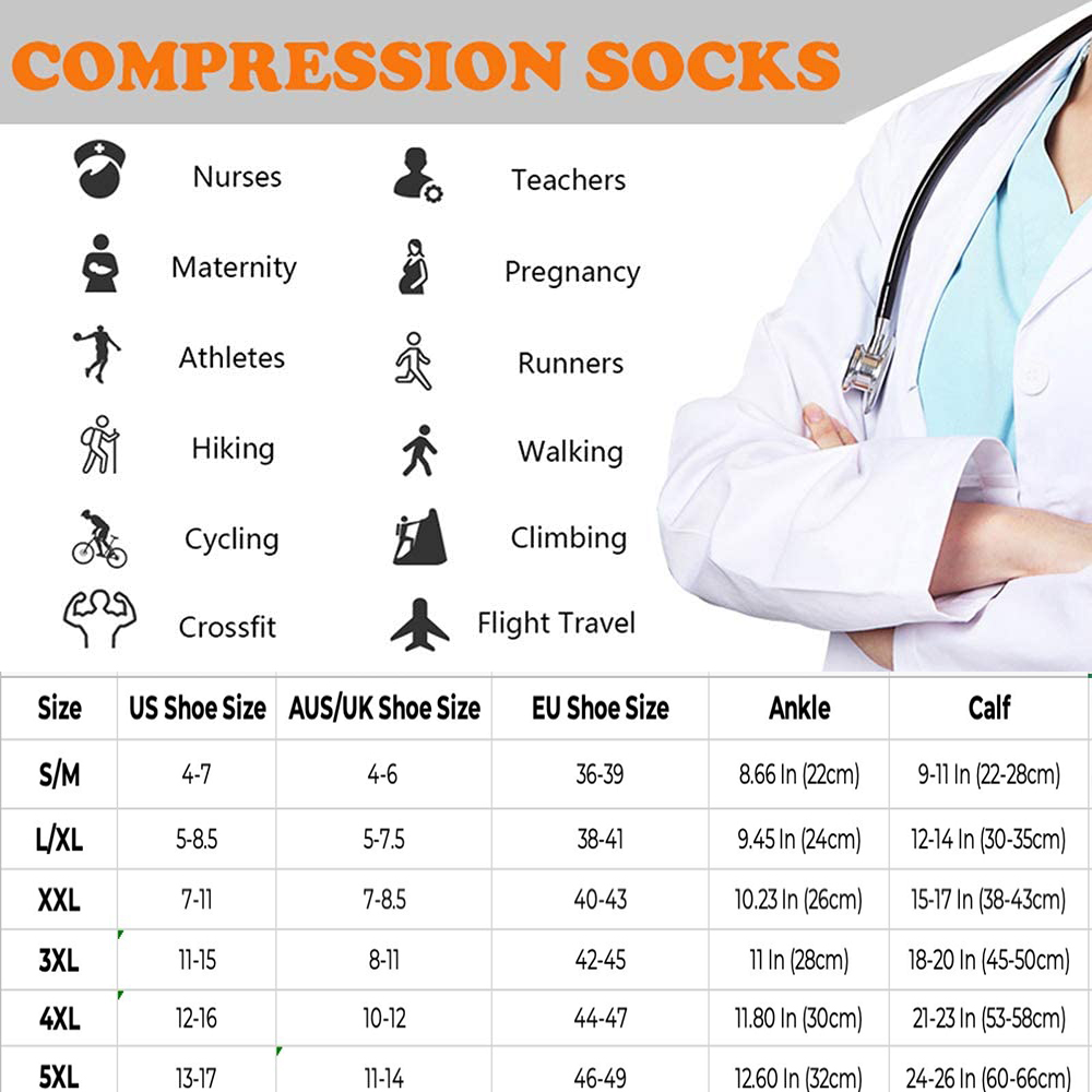 Brothock 3 Pairs For Dropshipp - Compression Sock Medical 评论和价格