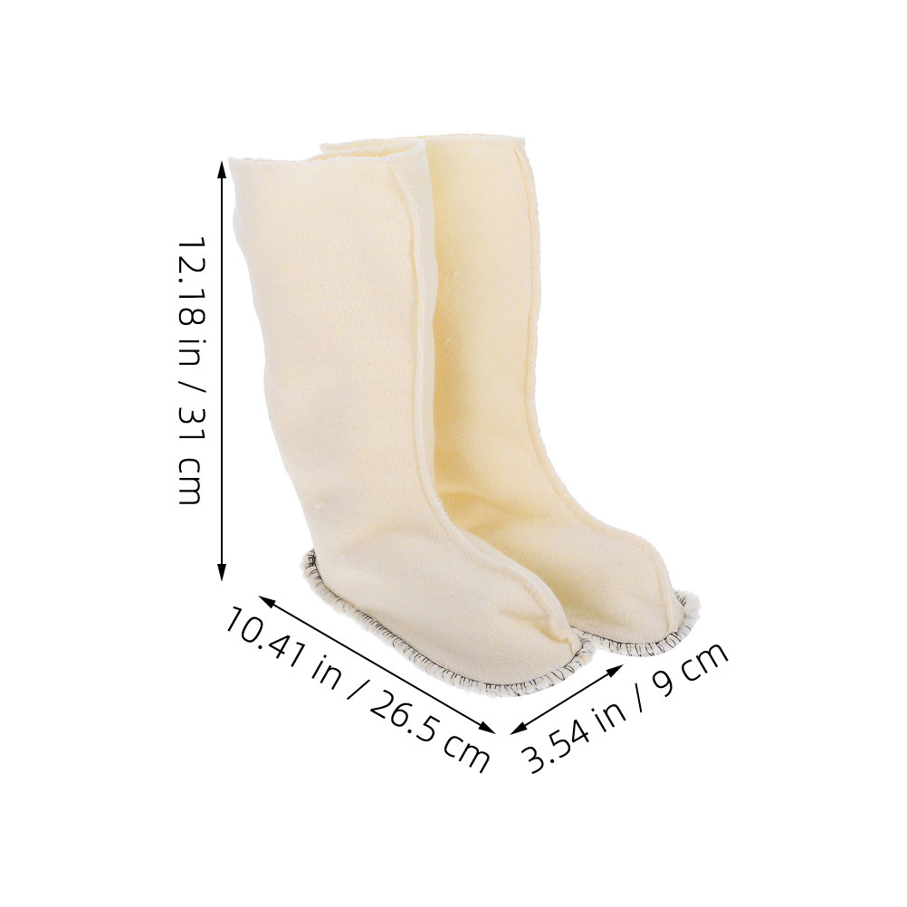 2Pairs Rain Boot Liners Warm T - Thermal Sock Winter 评论和价格