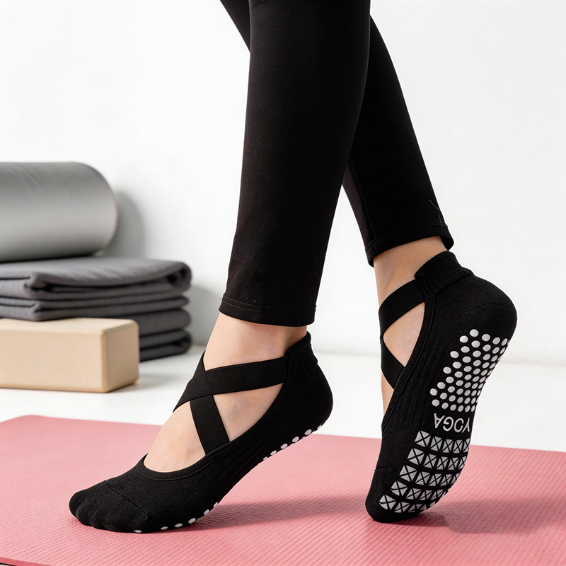 Women Non-Slip Yoga Socks Sili - Grip Sock Yoga 评论和价格
