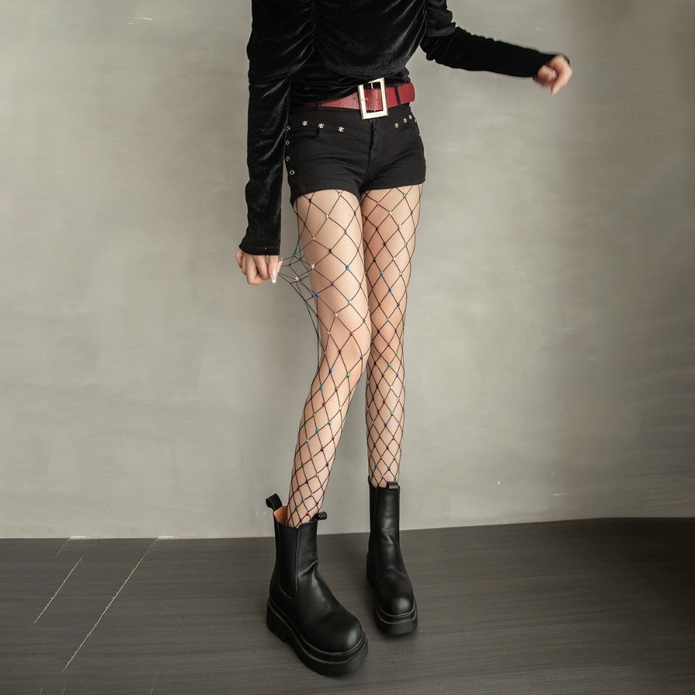 Y2K Colorful Fishnet Stockings - Fishnet Stocking Women 评论和价格