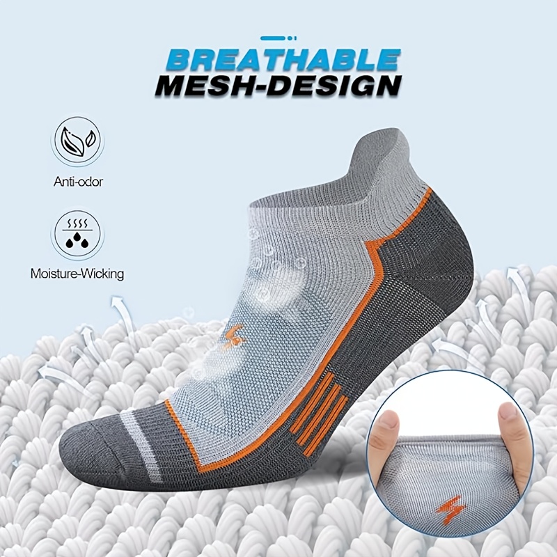 6 Pack Men's Athletic Socks Th - Athletic Sock Cushion 评论和价格