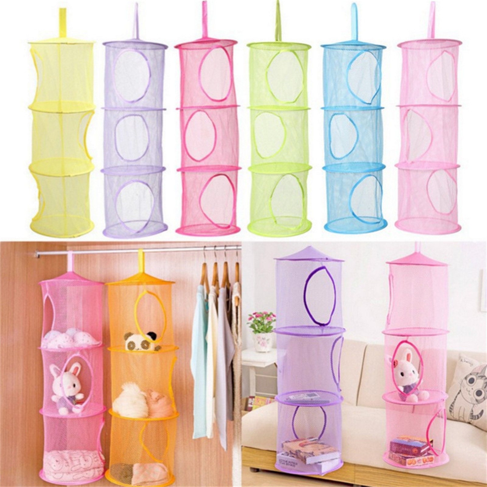 Hanging Mesh Stuffed Animal St - Sock Organizer Tray 评论和价格