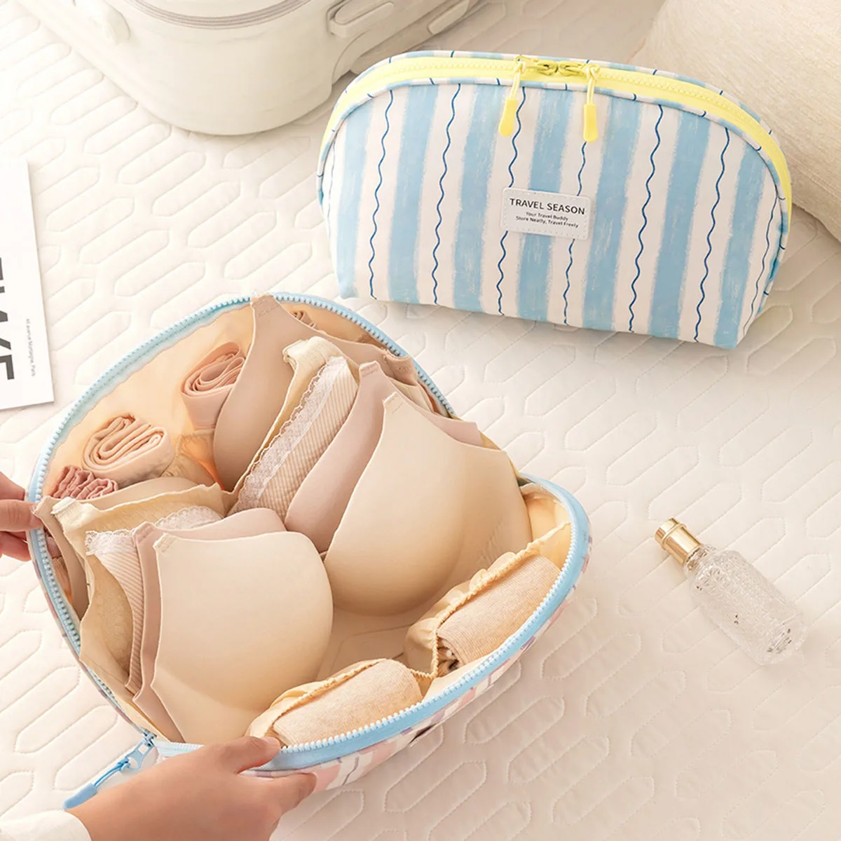 Underwear Storage Bag Portable - Sock Organizer Tray 评论和价格