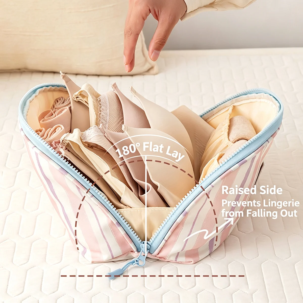 Underwear Storage Bag Portable - Sock Organizer Tray 评论和价格