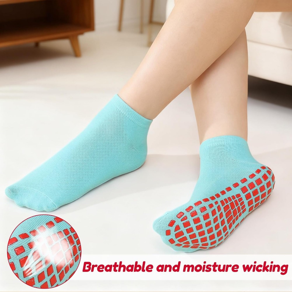 Non-Slip Yoga and Pilates Sock - Grip Sock Yoga 评论和价格