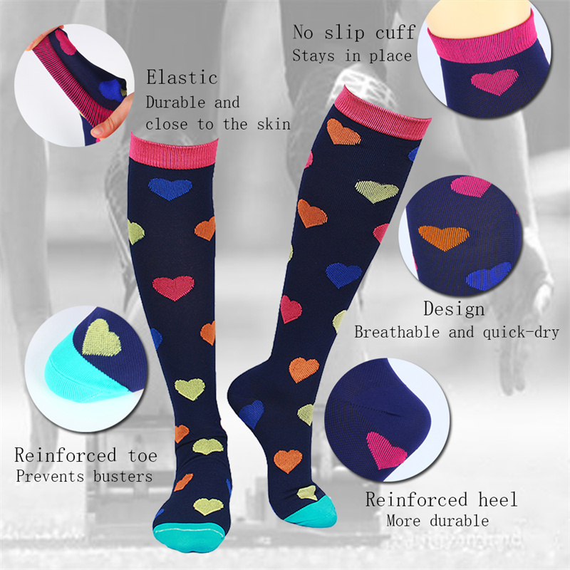S-XXL 3 Pairs Free Shipping Nu - Compression Sock Medical 评论和价格