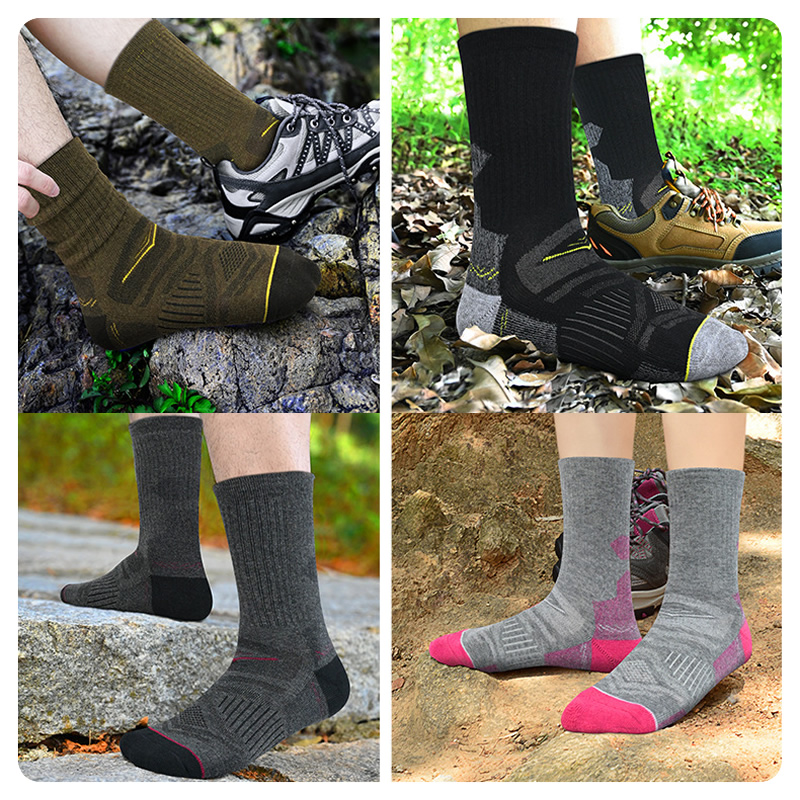 Outdoor Hiking Merino Wool Soc - Wool Hiking Sock 评论和价格