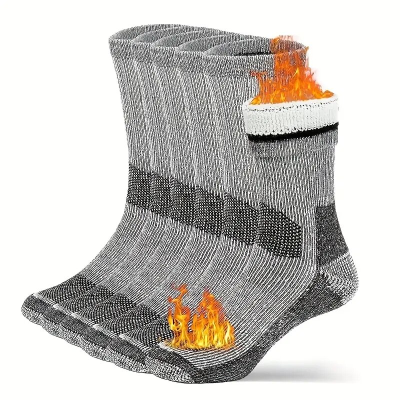 Merino Hiking Socks, Warm Crew - Wool Hiking Sock 评论和价格